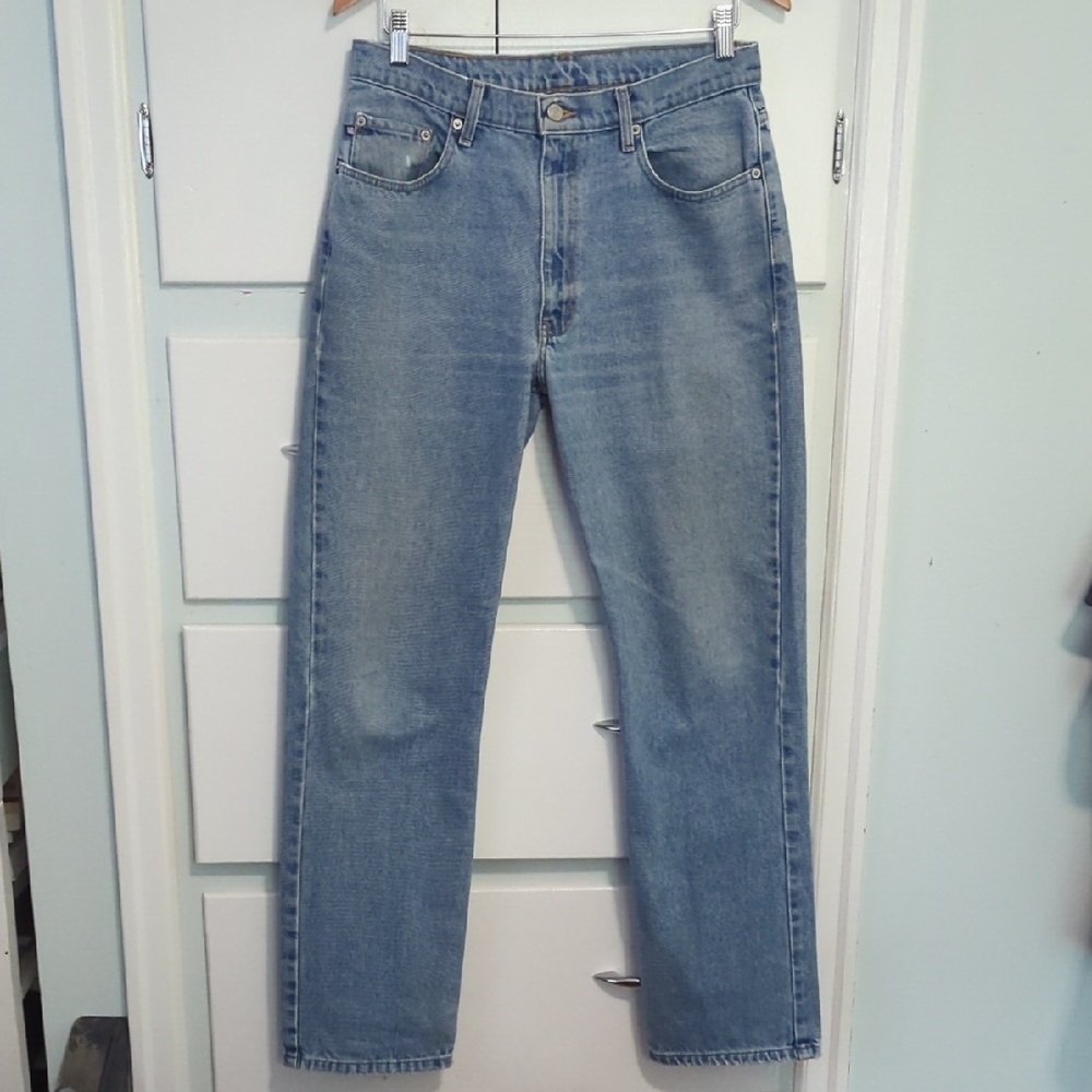 Polo Ralph Lauren Men's Classic Straight Blue Jeans 32x32 Light Wash